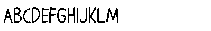 Skybound Font UPPERCASE