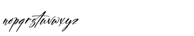 Skyerting Italic Font LOWERCASE