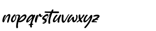 Skyetos Cliplist Italic Font LOWERCASE