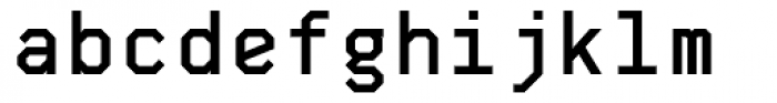 Skyhook Mono Bold Font LOWERCASE