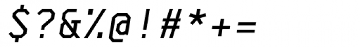 Skyhook Mono Medium Italic Font OTHER CHARS