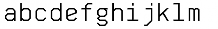 Skyhook Mono Font LOWERCASE