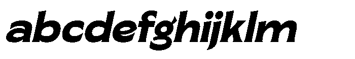 Skylane Horizon Bold Italic FONT