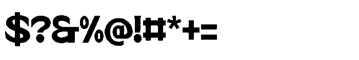 Skylane Horizon Bold Font OTHER CHARS