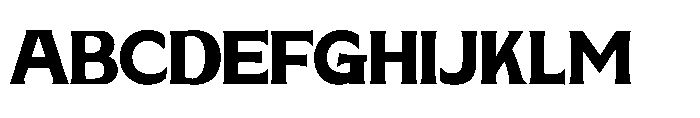 Skylane Horizon Bold Font UPPERCASE