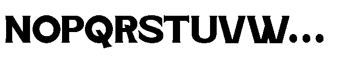 Skylane Horizon Bold Font UPPERCASE