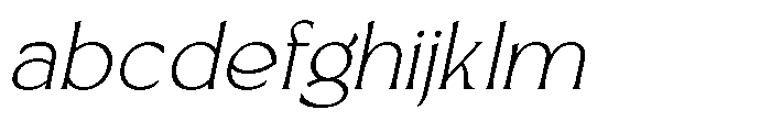 Skylane Horizon Italic FONT