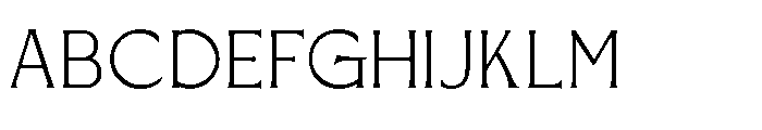 Skylane Horizon Regular Font UPPERCASE