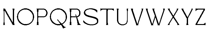 Skylane Horizon Regular Font UPPERCASE