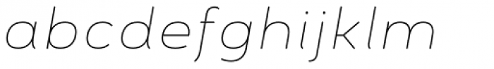 Skyler Light Italic Font LOWERCASE
