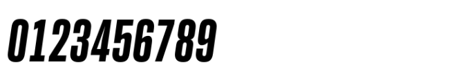 Skyrise Extra Bold Oblique Font OTHER CHARS