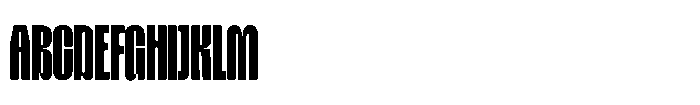 Skywall Font UPPERCASE