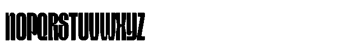 Skywall Font UPPERCASE