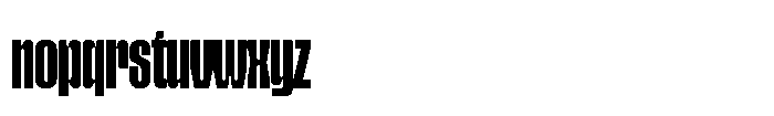 Skywall Font LOWERCASE
