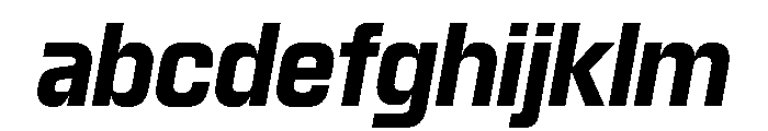 Skanner Bold Italic3 FONT