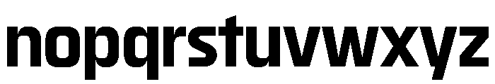 Skanner Bold3 Font LOWERCASE