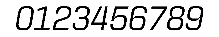 Skanner Book Italic3 Font OTHER CHARS