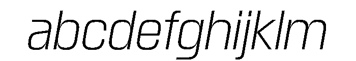 Skanner Light Italic3 FONT