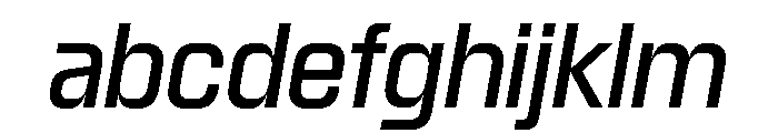 Skanner Regular Italic3 FONT