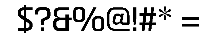 Skanner Regular3 Font OTHER CHARS