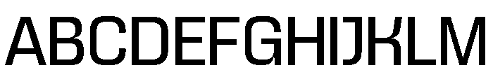 Skanner Regular3 Font UPPERCASE