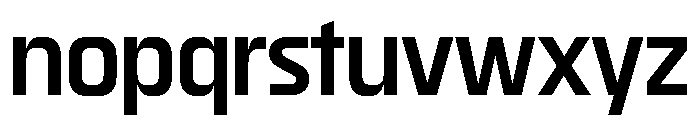 Skanner SemiBold3 Font LOWERCASE