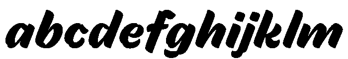 Skew Black Instance FONT