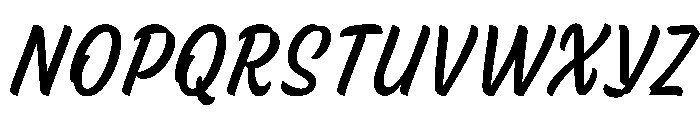 Skew Light Instance Font UPPERCASE