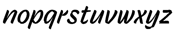 Skew Light Instance Font LOWERCASE