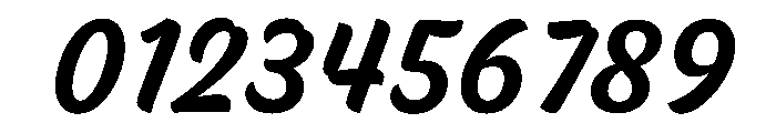 Skew Medium Instance Font OTHER CHARS