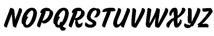 Skew Medium Instance Font UPPERCASE