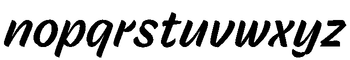 Skew Notfordesktopuse Instance Font LOWERCASE