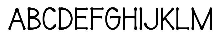 Skech Font UPPERCASE