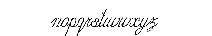 Skell-CondensedItalic Font LOWERCASE