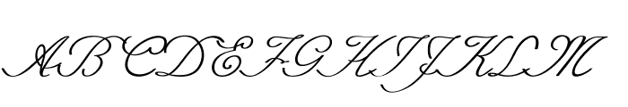 Skell-Italic Font UPPERCASE