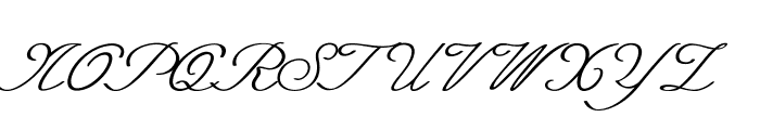 Skell-Italic Font UPPERCASE