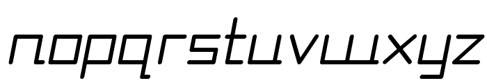 SkellarItalic Font LOWERCASE