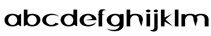 Skewer-ExpandedBold Font LOWERCASE