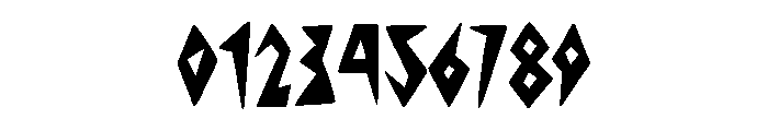 Skaligari Regular Font OTHER CHARS