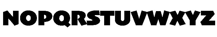 Skia CC Black Font UPPERCASE