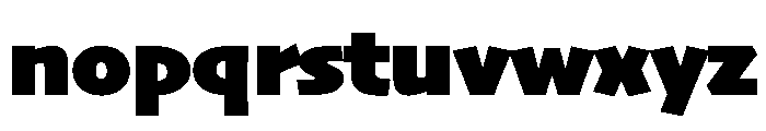 Skia CC Black Font LOWERCASE