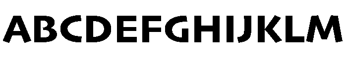 Skia CC Bold Font UPPERCASE