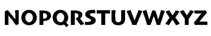 Skia CC Bold Font UPPERCASE