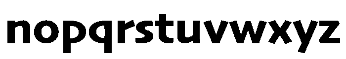 Skia CC Bold Font LOWERCASE