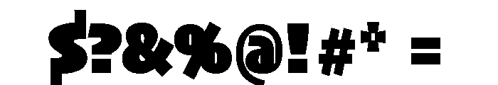 Skia CC Condensed Black Font OTHER CHARS