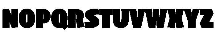 Skia CC Condensed Black Font UPPERCASE