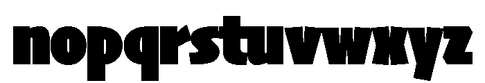 Skia CC Condensed Black Font LOWERCASE