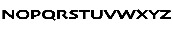 Skia CC Extended Bold Font UPPERCASE