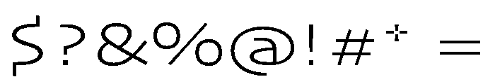 Skia CC Extended Light Font OTHER CHARS