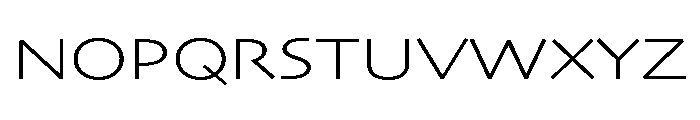 Skia CC Extended Light Font UPPERCASE